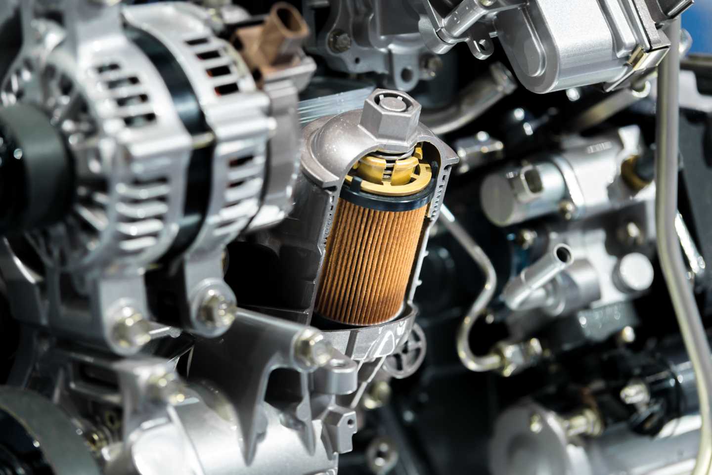 Componente e filtro per automobile
